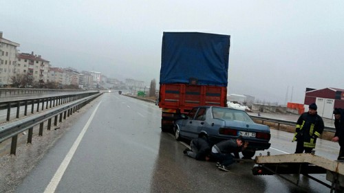 TOSYA’DA ZİNCİRLEME TRAFİK KAZASI…