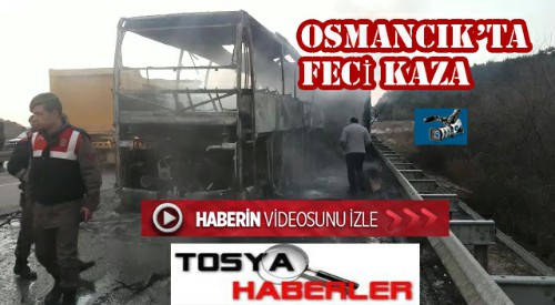 ÇORUM OSMANCIK’TA KAZADA 11 KİŞİ FECİ ŞEKİLDE CAN VERDİ..