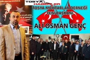 TOSYA MUHTARLAR DERNEĞİ YENİ BAŞKANI ” ALİ OSMAN GENÇ”