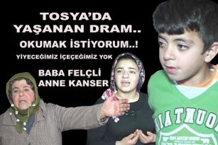 TOSYA’DA YAŞANAN BİR AİLE DRAMI ” CUMHURBAŞKANIMIZ BİZE YARDIM ETSİN”…