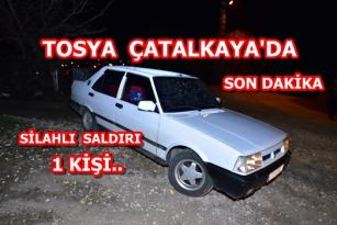 TOSYA ÇATALKAYA’DA SİLAHLI SALDIRI BİR KİŞİ…