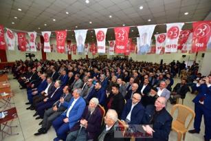 TOSYA MHP TOPLANTISINDA  “SALON DOLDU VOLKAN COŞTU”..