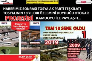 HABERİMİZ SONRASI 31 MART SEÇİM AREFESİNDE KAZIM ŞAHİN PROJESİNİ TANITTI…