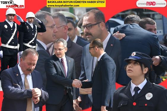 TOSYA’DA POLİS HAFTASI TÖRENİNDE YAŞANANLAR VE  FOTOĞRAF KARELERİ…