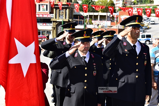 30 AĞUSTOS ZAFER BAYRAMI 97. YIL DÖNÜMÜNDE  TOSYA’DA MEHTERAN İLE KUTLANDI…