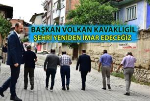 BAŞKAN VOLKAN KAVAKLIGİL “GELECEK NESİLLERE YAŞANABİLİR BİR KENT BIRAKACAĞIZ”