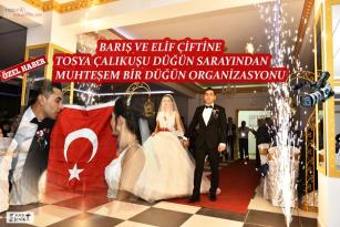 TOSYA’DA DÜĞÜNDE ÖYLE BİR MARŞ ÇALDILARKİ TÜM SALON COŞTU..