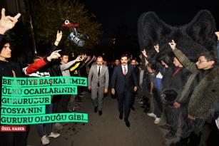 ÜLKÜ OCAKLARI BAŞKANI Dr.SİNAN ATEŞ TOSYA ZİYARETİ ” VOLKAN BAŞKAN  GURURUMUZ “..