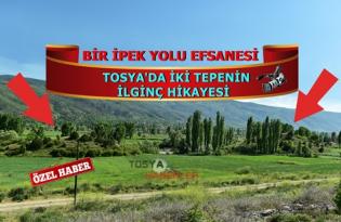 TOSYA’DA İPEK YOLU ÜSTÜNDEKİ İKİ TEPENİN ESRARENGİZ HİKAYESİ…