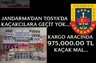 TOSYA İLÇE jANDARMA’DAN DEV OPERASYON …