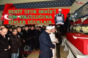 TOSYA’DA ŞEHİT UFUK DENİZ’İ SON YOLCULUĞUNA BİNLERCE KİŞİ UĞURLADI..
