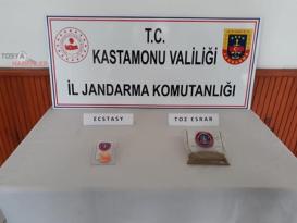 KASTAMONU’DA JANDARMA’DAN UYUŞTURUCUYA GEÇİT YOK…