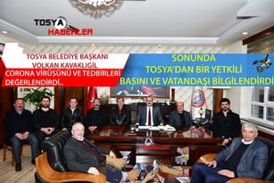 TOSYA BELEDİYE BAŞKANI KAVAKLIGİL CORONA VİRÜSÜ HAKKINDA BASINI VE VATANDAŞLARI BİLGİLENDİRDİ…
