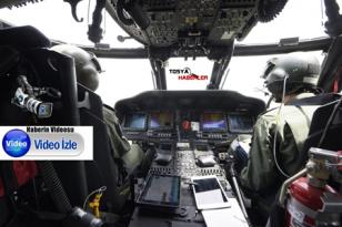 TOSYA HELİKOPTER İLE DENETİMDEN GEÇTİ…