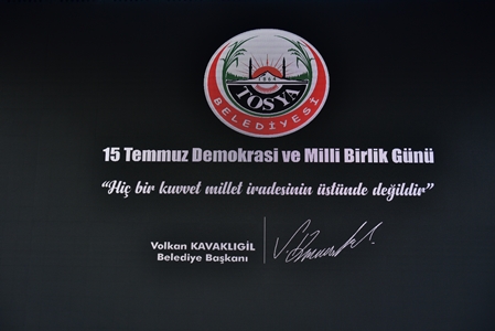 FOTOĞRAF KARELERİNDE TOSYA’DA 15 TEMMUZ YILDÖNÜMÜ….