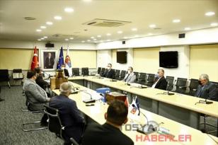 TOSYA STK DERNEKLERİNDEN DIŞ İŞLERİ BAKAN YARDIMCISI FARUK KAYMAKCI’YA ZİYARET…