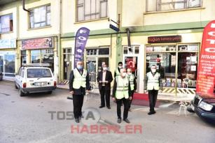 TOSYA’DA 7 MUHTARIN GÖNÜLLÜ OLARAK  KORONA  İLE SAVAŞI …