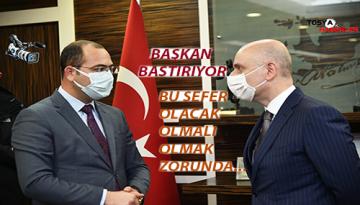 BAŞKAN VOLKAN AÇIK VE NET İFADE ETTİ ” TALEP EDİYORUZ”….