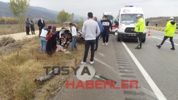 TOSYA-ÇEVLİK KAVŞAĞI TRAFİK KAZASI …