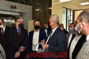 VALİ ÇAKIR’DAN KAYMAKAM FERHAT ÖZEN’E HAYIRLI OLSUN ZİYARETİ..