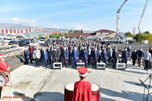 TOSYA OTOGAR TEMEL ATMA TÖRENİ PROTOKOL KONUŞMALARI..